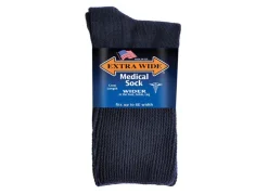 Mens Extra Wide 5850 Comfort Fit Medical Socks