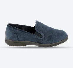 Mens Extra Wide Fit DB Kendal Slip On Slippers