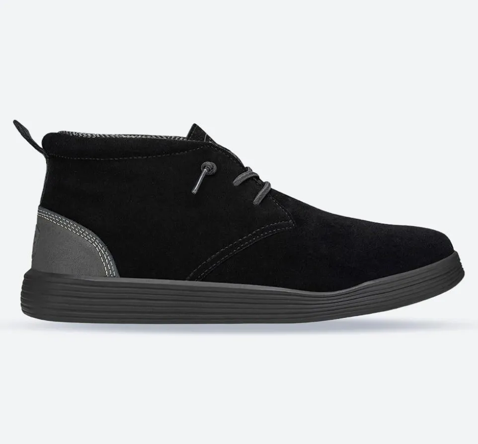 Men's Heydude 40605 Jo Slip On Boots - Jet Black