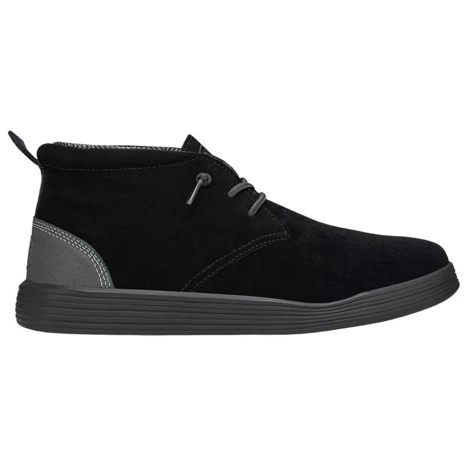 Men's Heydude 40605 Jo Slip On Boots - Jet Black