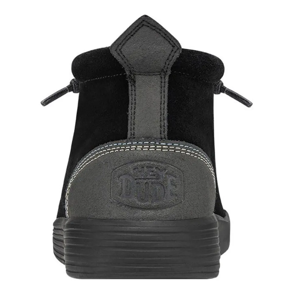 Men's Heydude 40605 Jo Slip On Boots - Jet Black