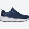 Men's Relaxed Fit Skechers 232836 Edgeride Exxo Trainers - Navy Orange