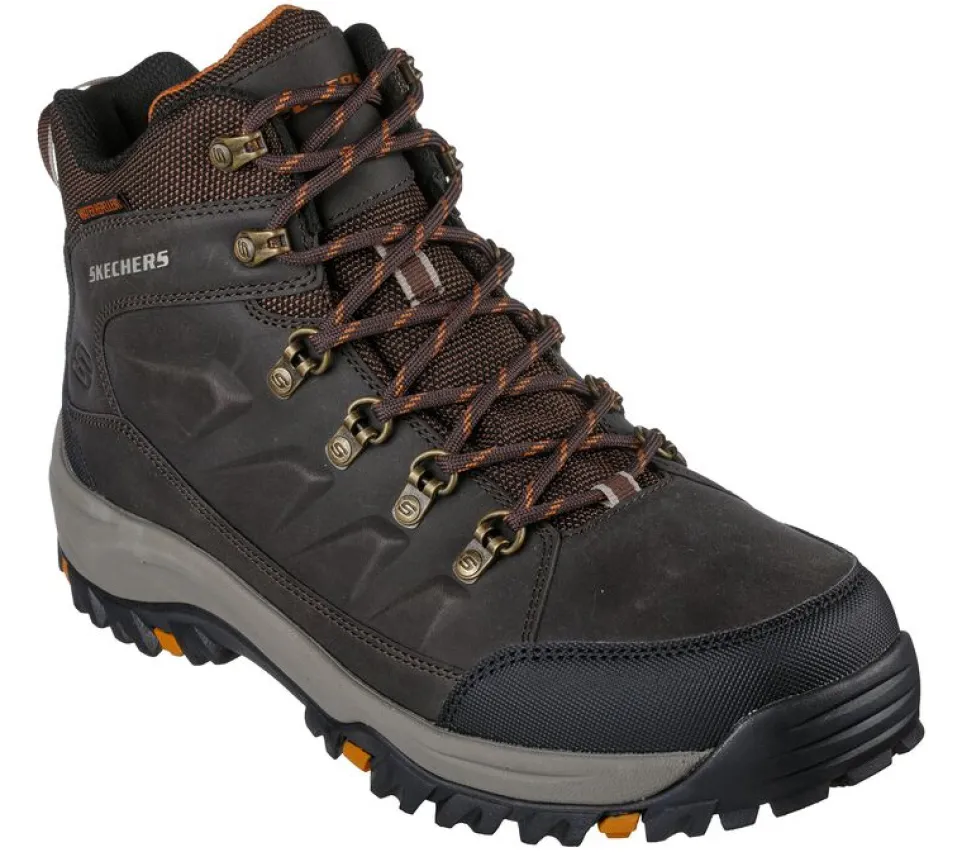 Men's Relaxed Fit Skechers 204642 Relment Daggett Hiking Boots