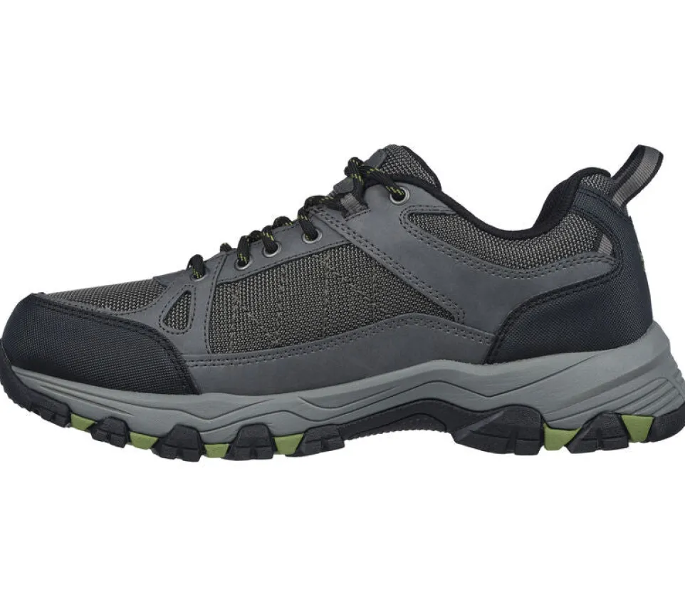 Men's Relaxed Fit Skechers Selmen Cormack - 204427 Hiking Trainers - Charcoal