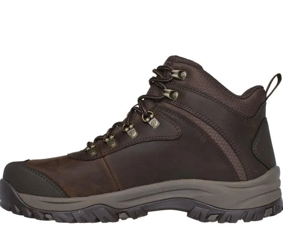 Men's Relaxed Fit Skechers 205240 Relmnt Lennox Hiking Boots