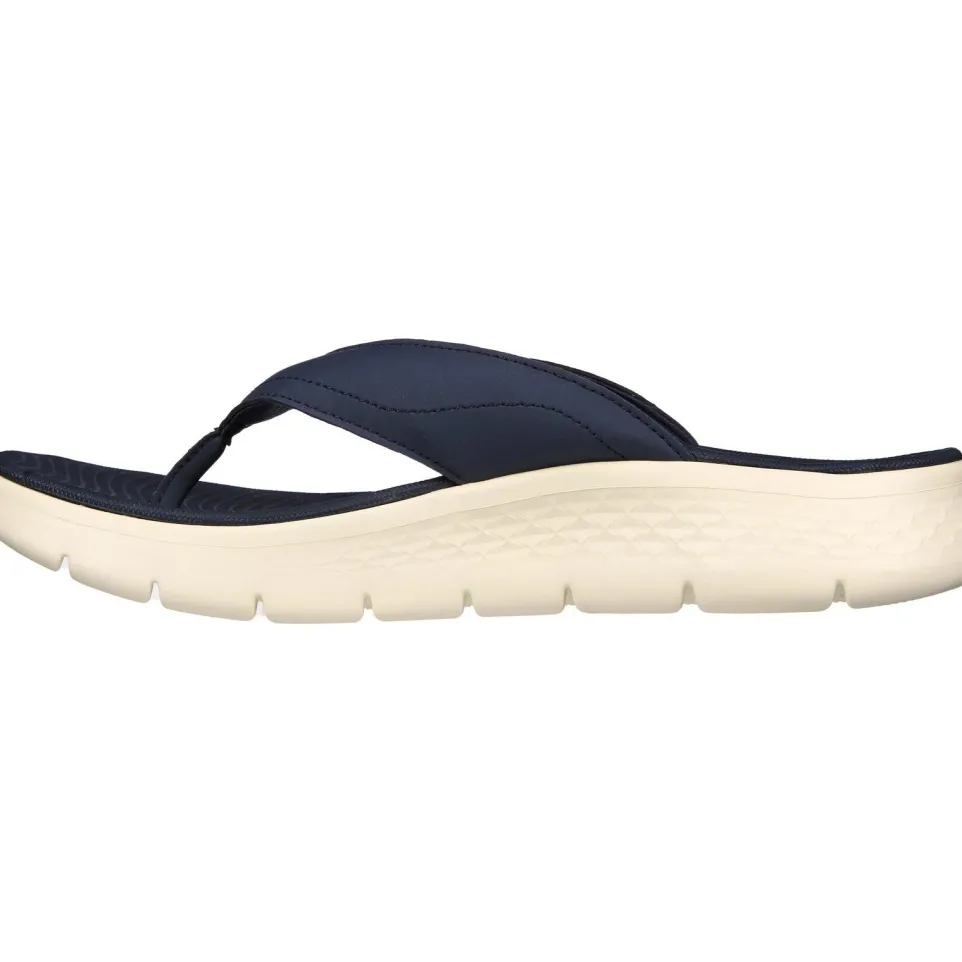 Men's Relaxed Fit Skechers 229202 Go Walk Flex Vallejo Sandals - Navy