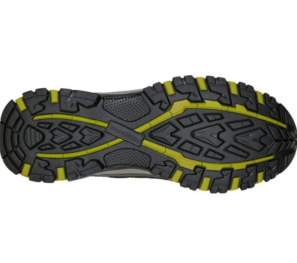 Men's Relaxed Fit Skechers 204477 Selmen Melano Hiking Boots - Black