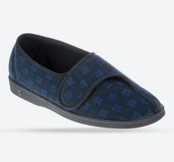 Mens Wide Fit Comfylux Paul Slippers