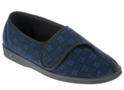 Mens Wide Fit Comfylux Paul Slippers