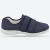 Mens Wide Fit DB Harris Velcro Canvas Shoes