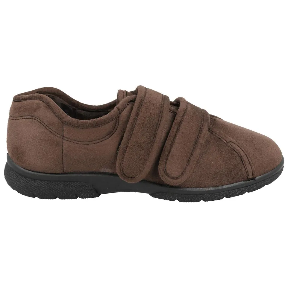 Mens Wide Fit DB Joseph Slippers