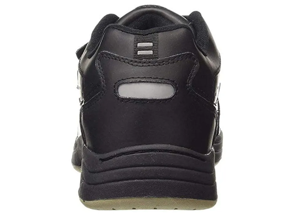 Mens Wide Fit Dek Arizona Trainers black and white