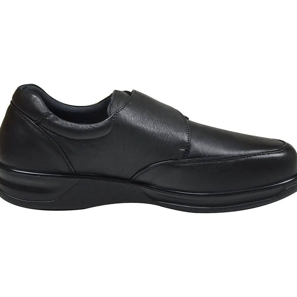Mens Wide Fit Grunwald A-703 Velcro Shoes