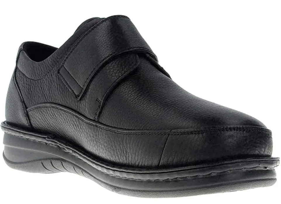 Mens Wide Fit Grunwald P-3708 Velcro Shoes