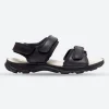 Mens Wide Fit James Leather Sandals by Tredd Well