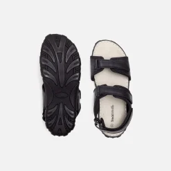 Mens Wide Fit James Leather Sandals by Tredd Well
