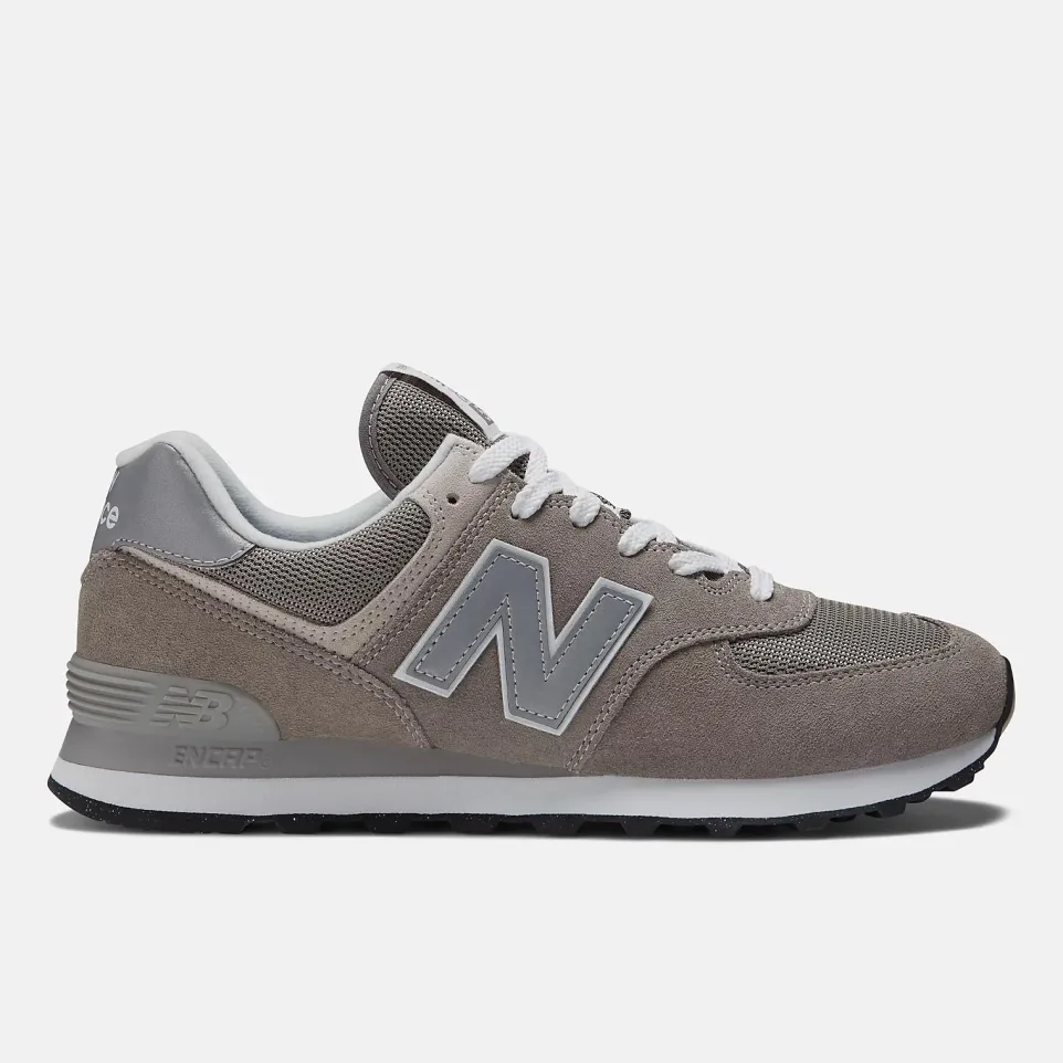 Men's Wide Fit New Balance ML574EVG Running Trainers - Exclusive - Grey ENCAP
