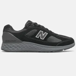 Mens Wide Fit New Balance MW1880 Walking Trainers - Black