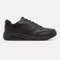 Mens Wide Fit New Balance MW928BK3 Black Walking Rollbar Stability Trainers