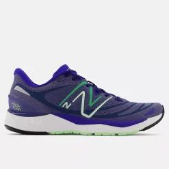 Men's Wide Fit New Balance MSOLVPW4 Running/Walking Trainers - Blue/Grey