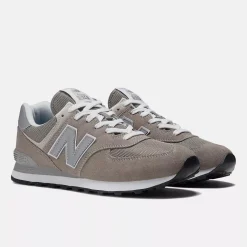 Men's Wide Fit New Balance ML574EVG Running Trainers - Exclusive - Grey ENCAP
