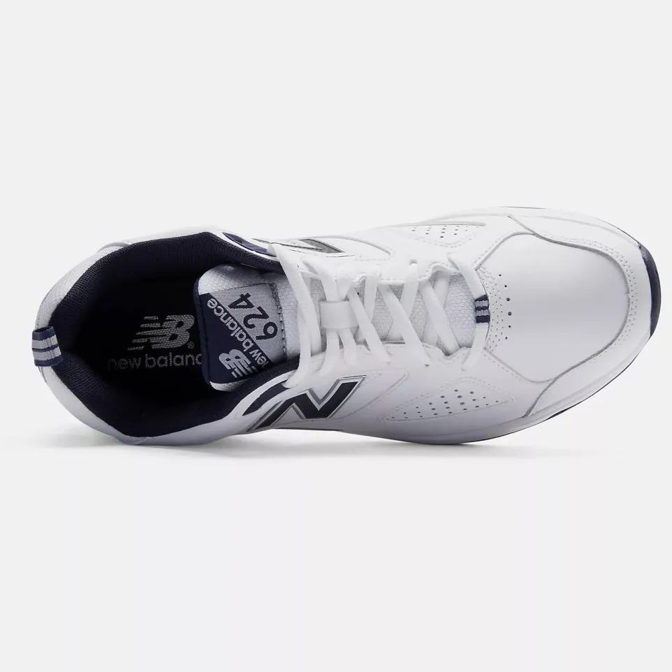 Mens Wide Fit New Balance MX624WN4 Trainers ABZORB