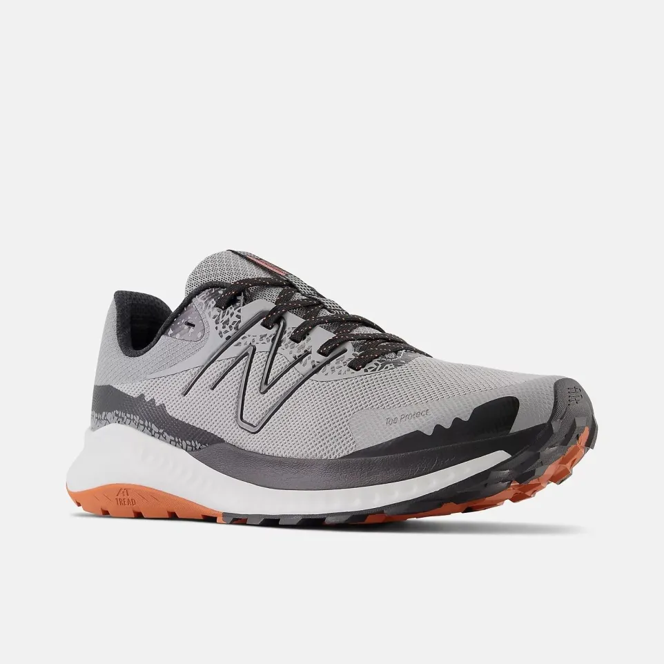 Men's Wide Fit New Balance MTNTRMG5 Dynasoft Nitrel V5 Trail Running Grey Trainers