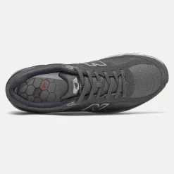 Mens Wide Fit New Balance MW1880 Walking Trainers - Grey/Eclipse