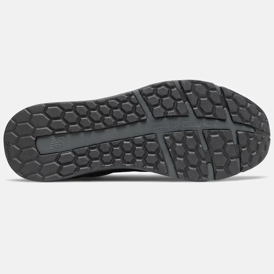 Mens Wide Fit New Balance MW1880 Walking Trainers - Black