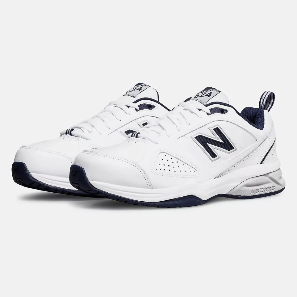 Mens Wide Fit New Balance MX624WN4 Trainers ABZORB