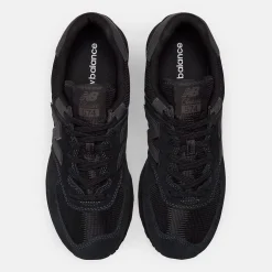 Men's Wide Fit New Balance ML574EVE Running Trainers - Exclusive - Black