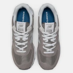 Men's Wide Fit New Balance ML574EVG Running Trainers - Exclusive - Grey ENCAP