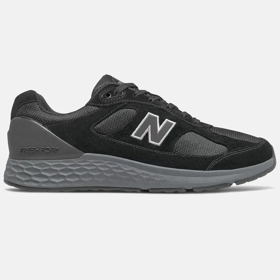 Mens Wide Fit New Balance MW1880 Walking Grey Trainers