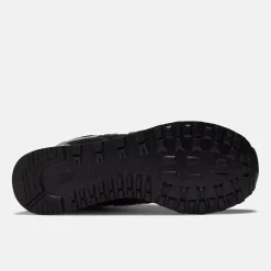 Men's Wide Fit New Balance ML574EVB Running Trainers - Exclusive - Black/White ENCAP