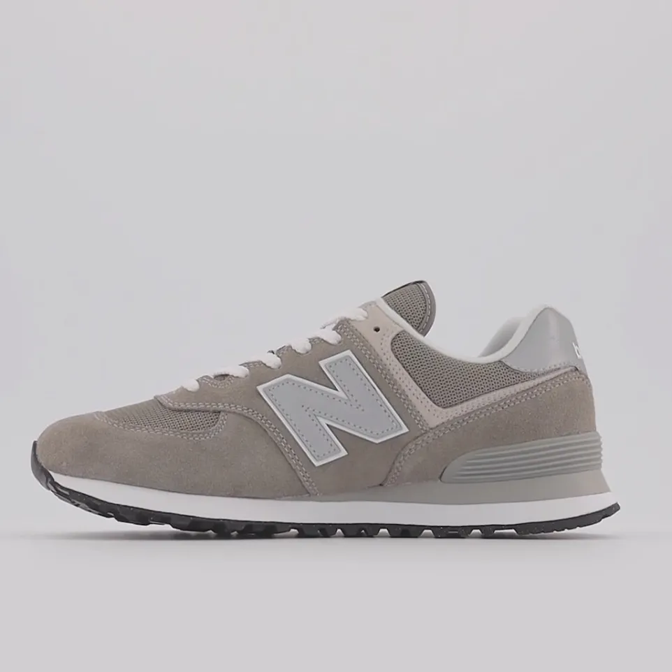 Men's Wide Fit New Balance ML574EVG Running Trainers - Exclusive - Grey ENCAP
