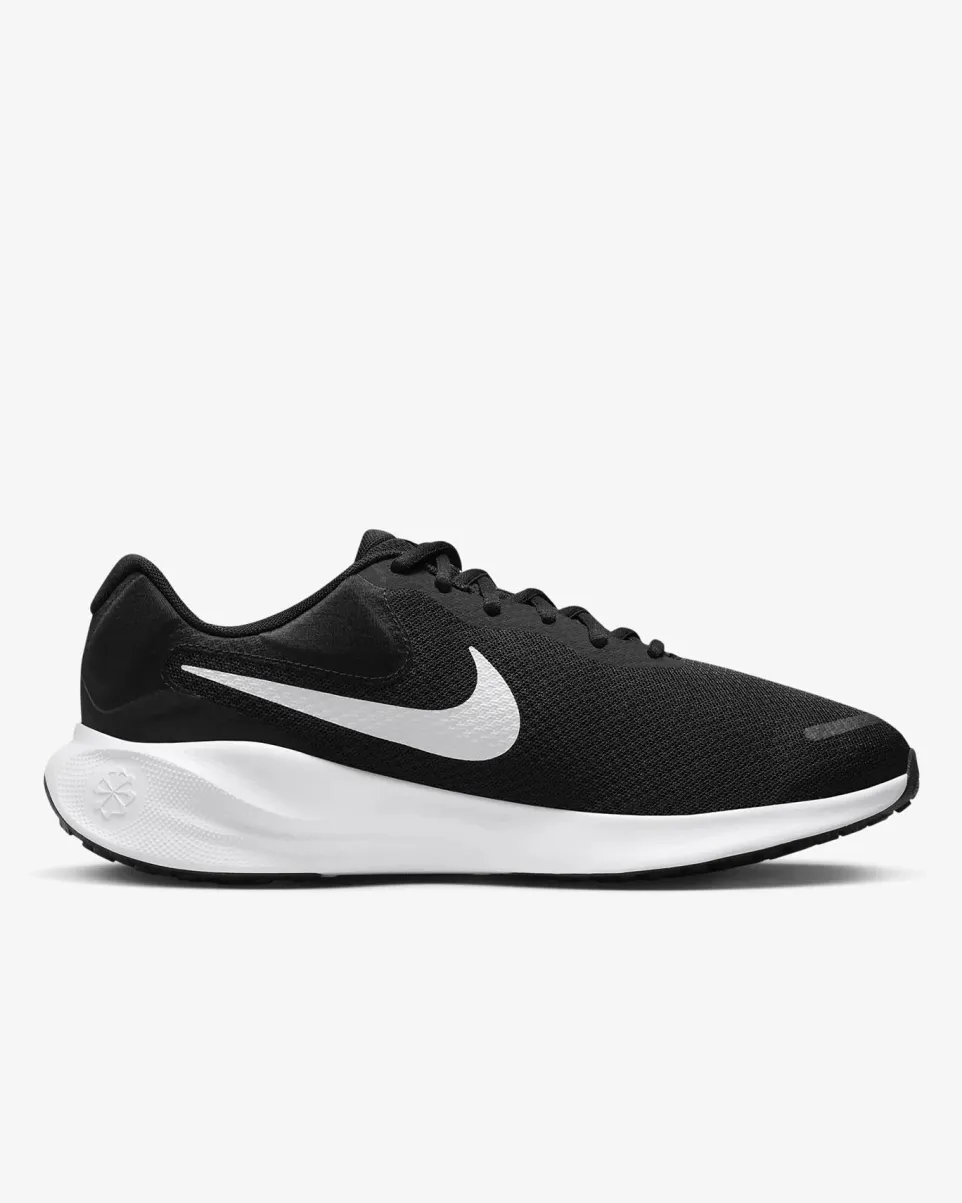 Men's Wide Fit Nike FB8501-002 Revolution 7 Running Trainers