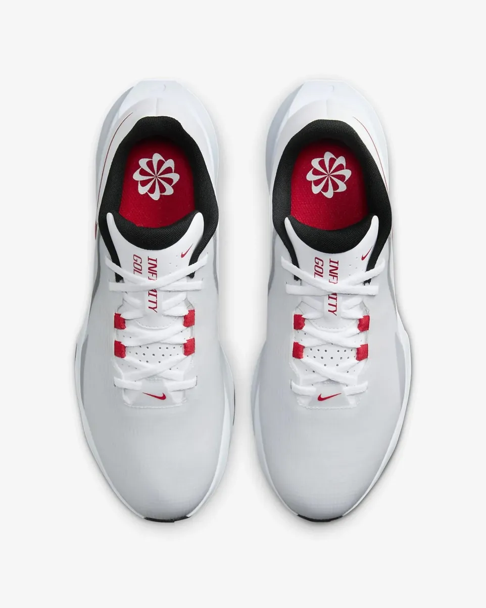 Men's Wide Fit Nike FN0565-101 Infinity G NN Waterproof Golf Shoes