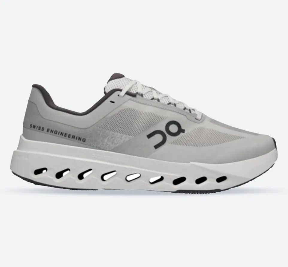 Men's Wide Fit On Cloudsurfer Next Wide Training Shoes - Glacier/White