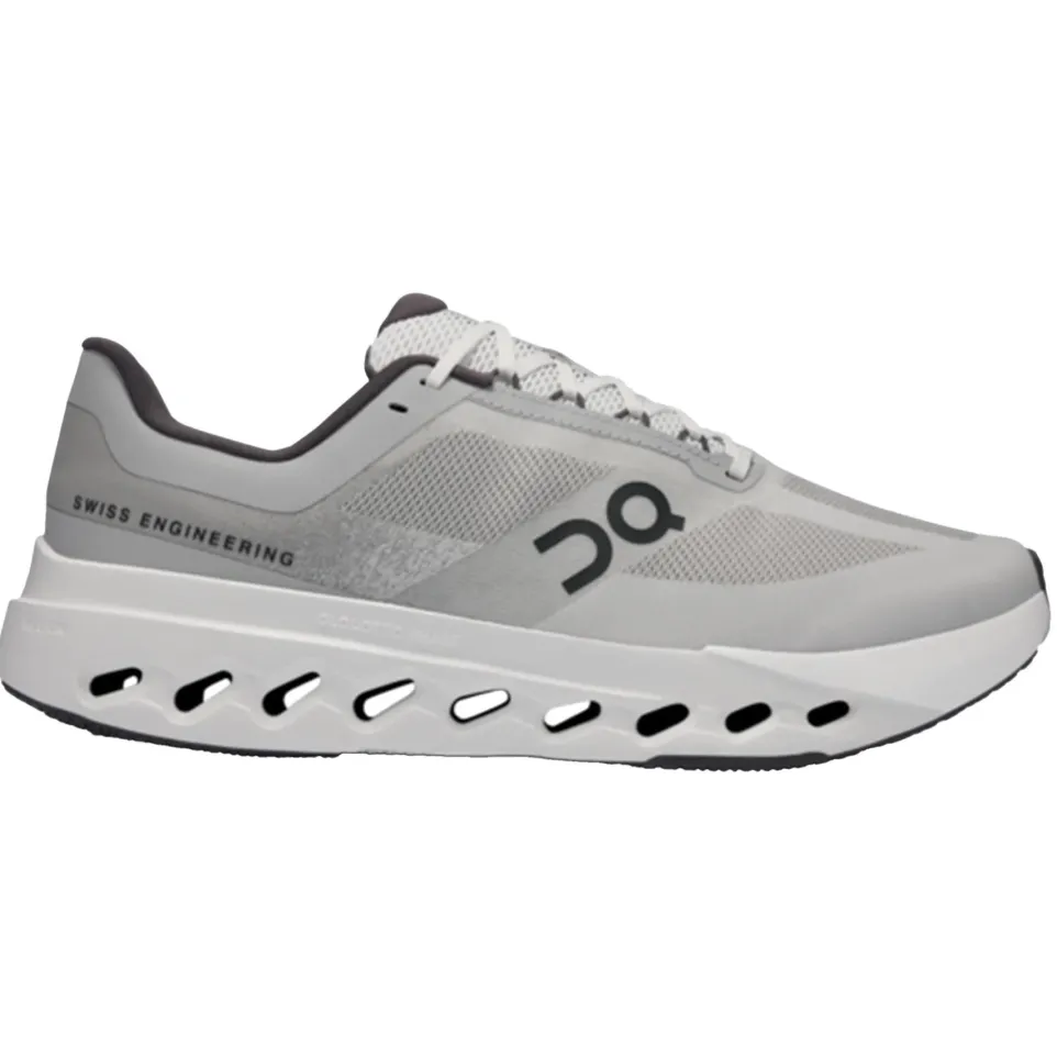 Men's Wide Fit On Cloudsurfer Next Wide Training Shoes - Glacier/White
