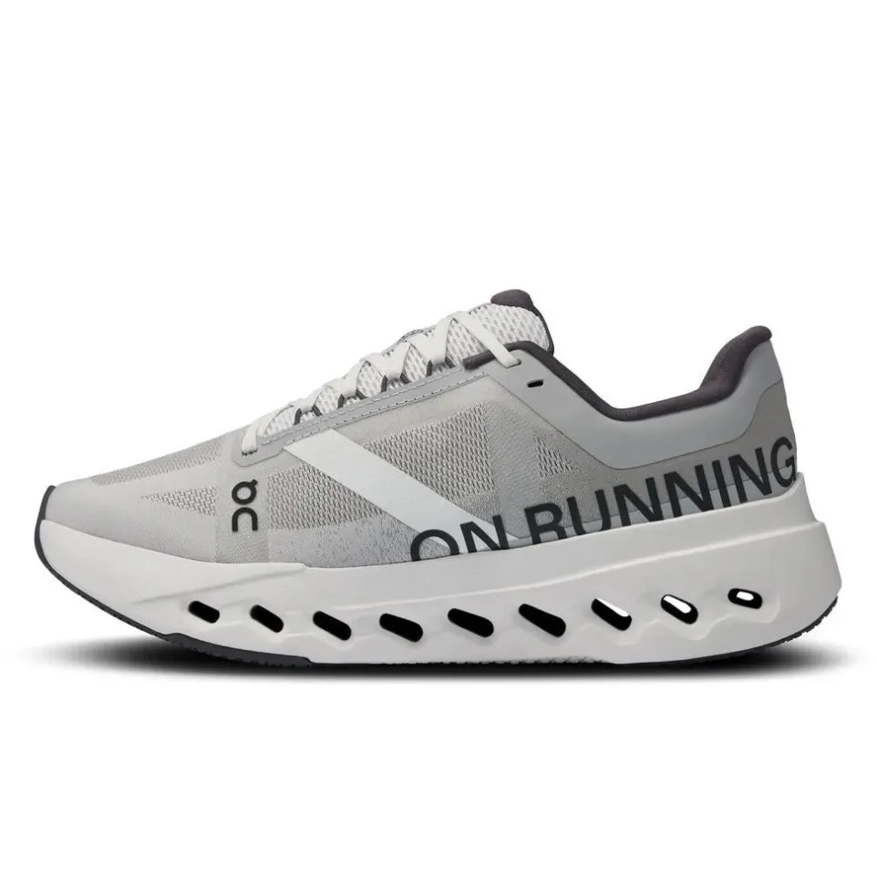 Men's Wide Fit On Cloudsurfer Next Wide Training Shoes - Glacier/White