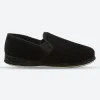 Mens Wide Fit Padders Albert Slip On Slippers