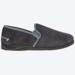 Mens Wide Fit Padders Albert Slip On Slippers