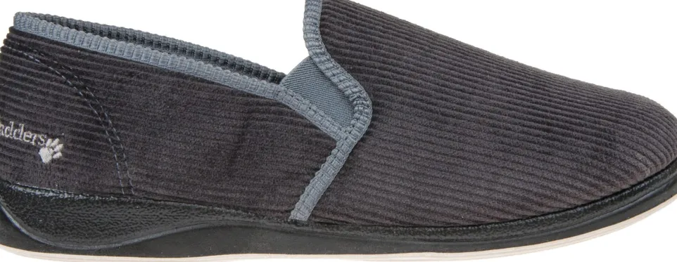 Mens Wide Fit Padders Albert Slip On Slippers