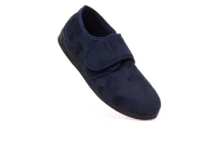 Mens Wide Fit Padders Charles Velcro Slipper