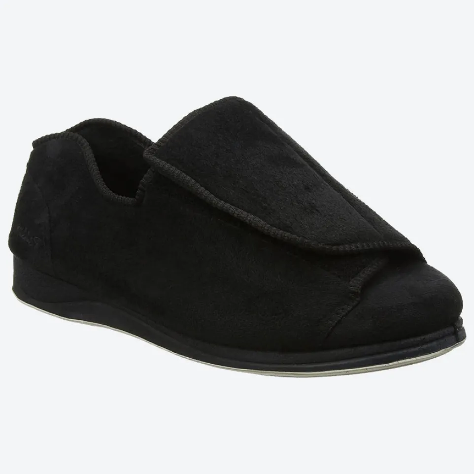 Mens Wide Fit Padders Peter Slippers - Ultra Wide