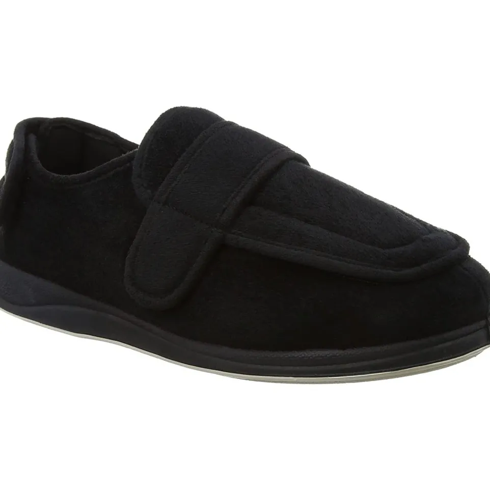 Mens Wide Fit Padders Wrap Slippers