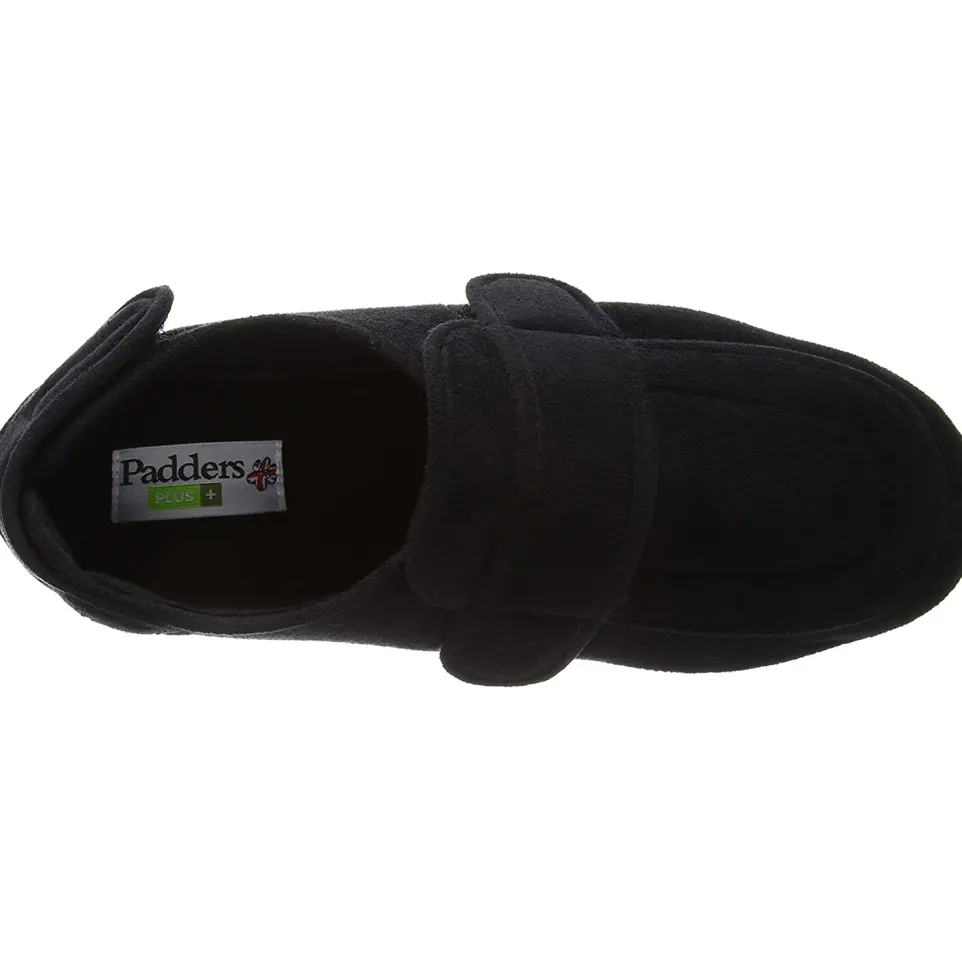 Mens Wide Fit Padders Wrap Slippers