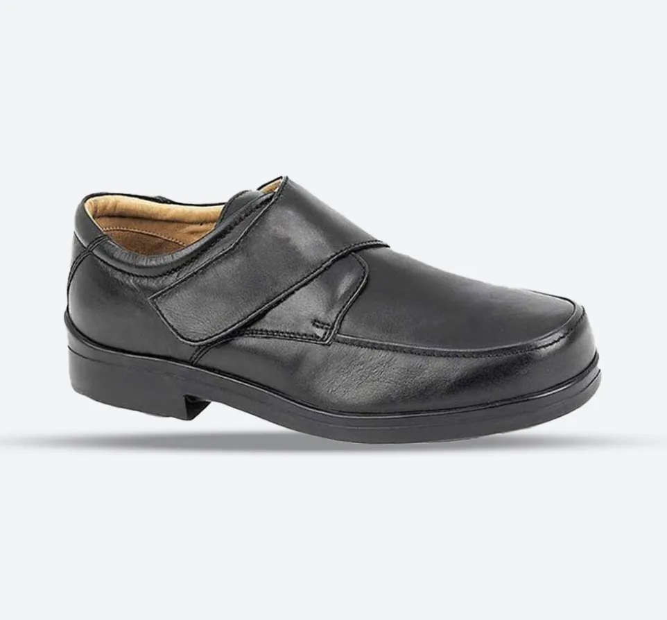 Men's Wide Fit Roamers M404A Velcro Shoes