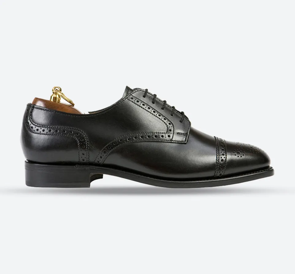 Mens Wide Fit Sanders Guildford Formal Shoes
