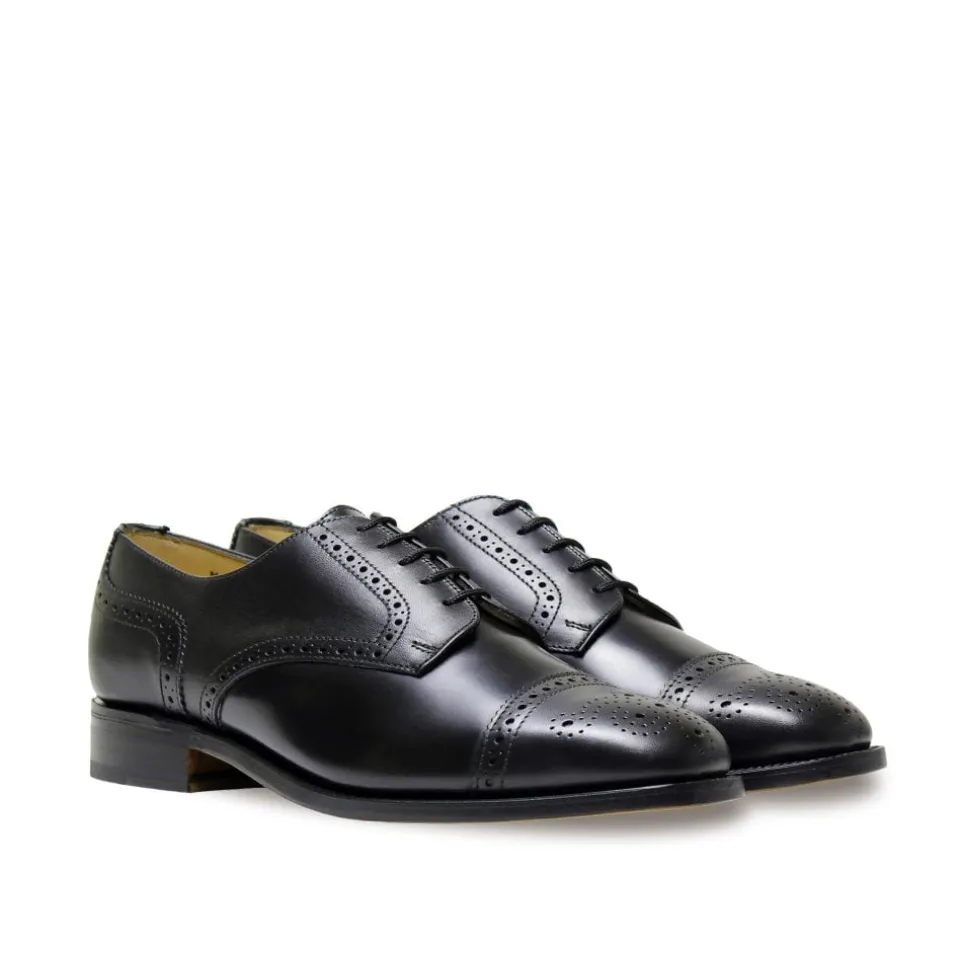 Mens Wide Fit Sanders Guildford Formal Shoes